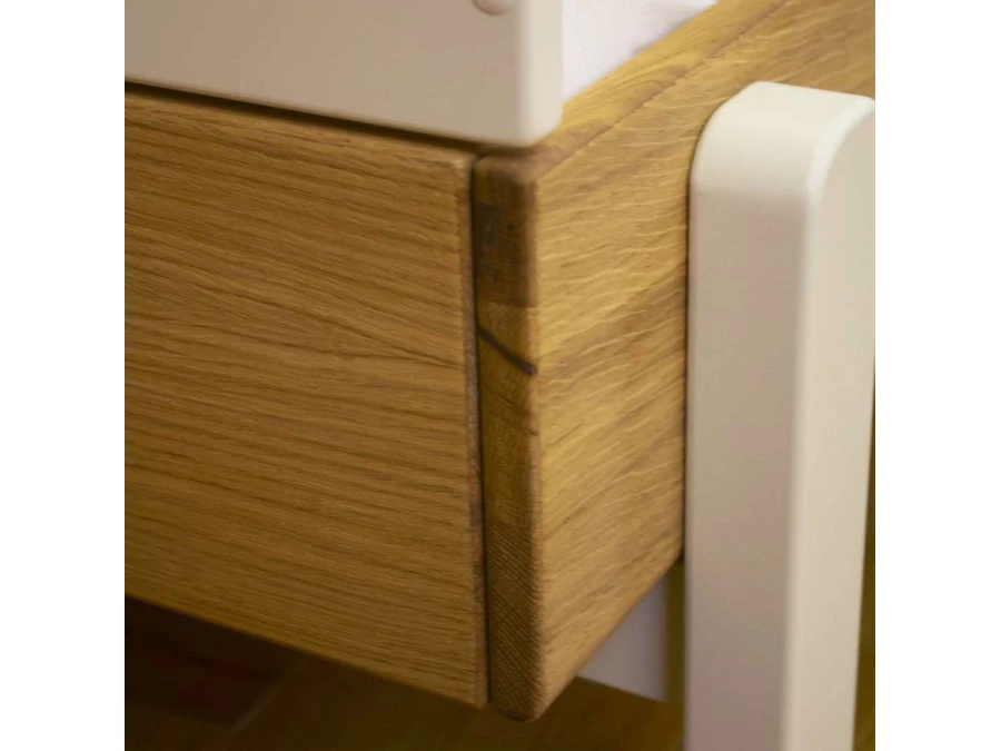 Flexa Popsicle bedbank 90x200 - Cream - Afbeelding 7