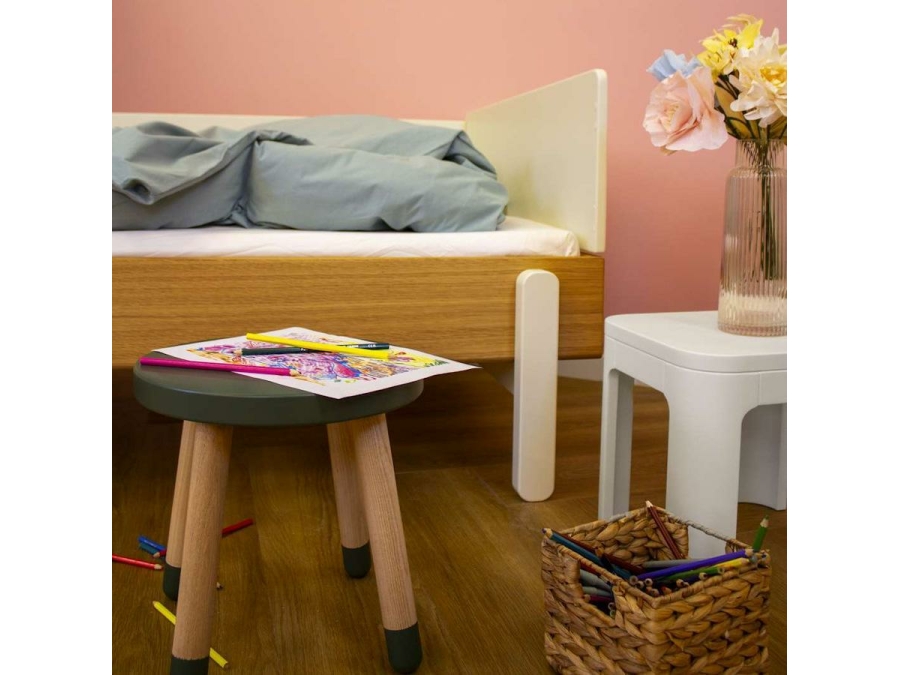 Flexa Popsicle bedbank 90x200 - Cream - Afbeelding 9