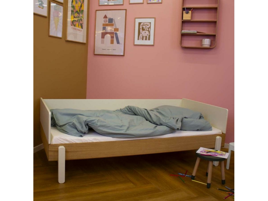 Flexa Popsicle bedbank 90x200 - Cream - Afbeelding 10