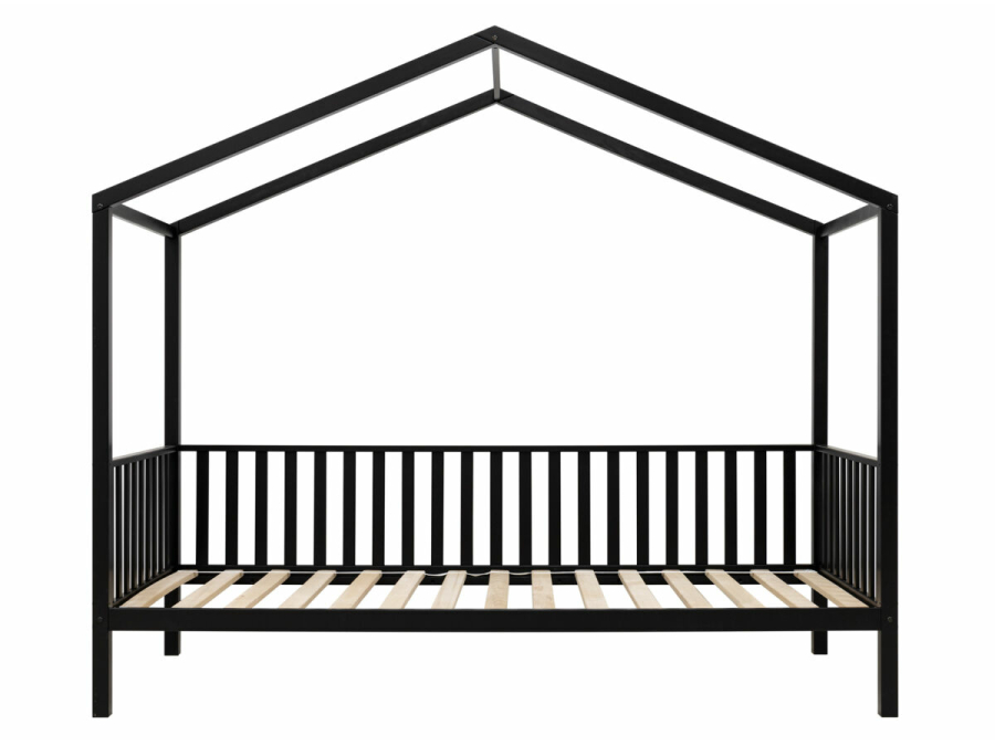 Bopita Robin huisbed op poten 90x200 Mat Zwart - Afbeelding 5
