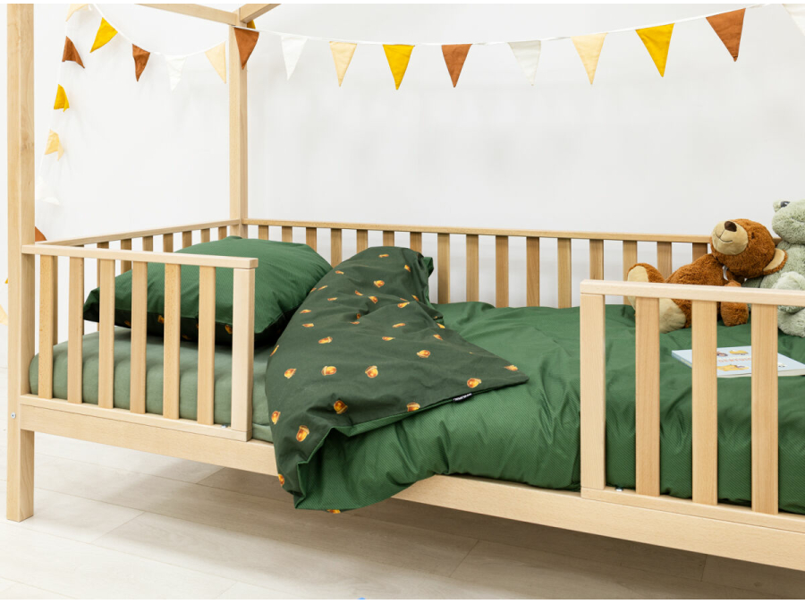 house bed 90x200 with legs robin natural 6