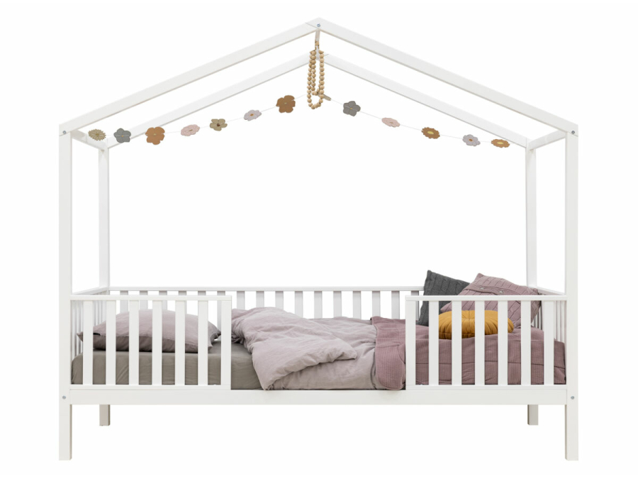 Bopita Robin huisbed op poten 90x200 Wit - Afbeelding 2