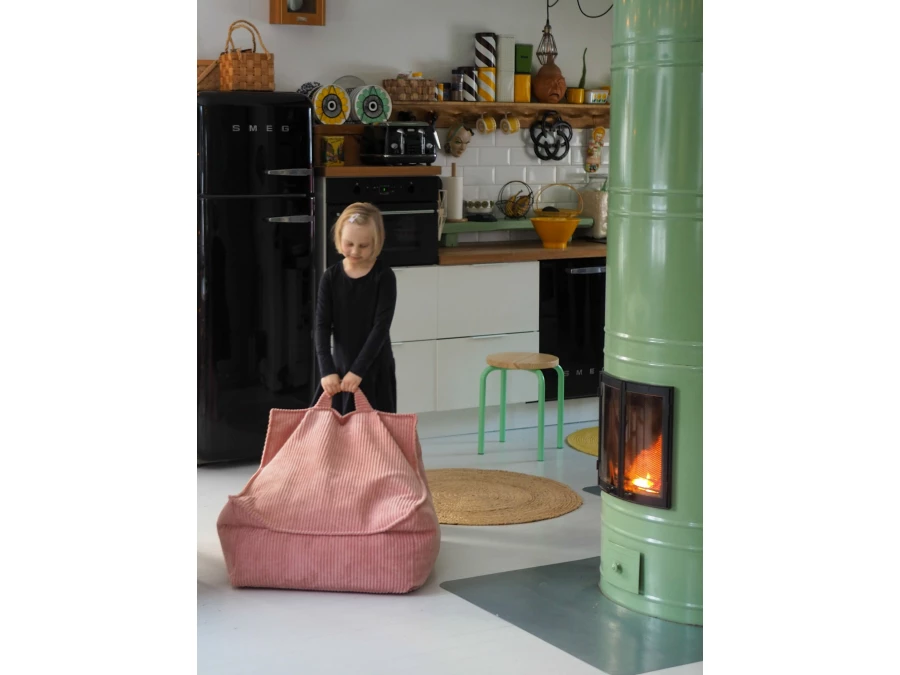 WigiWama beanbag chair - Pink Mousse - Afbeelding 7