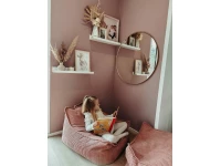 WigiWama beanbag chair - Pink Mousse - Afbeelding 6