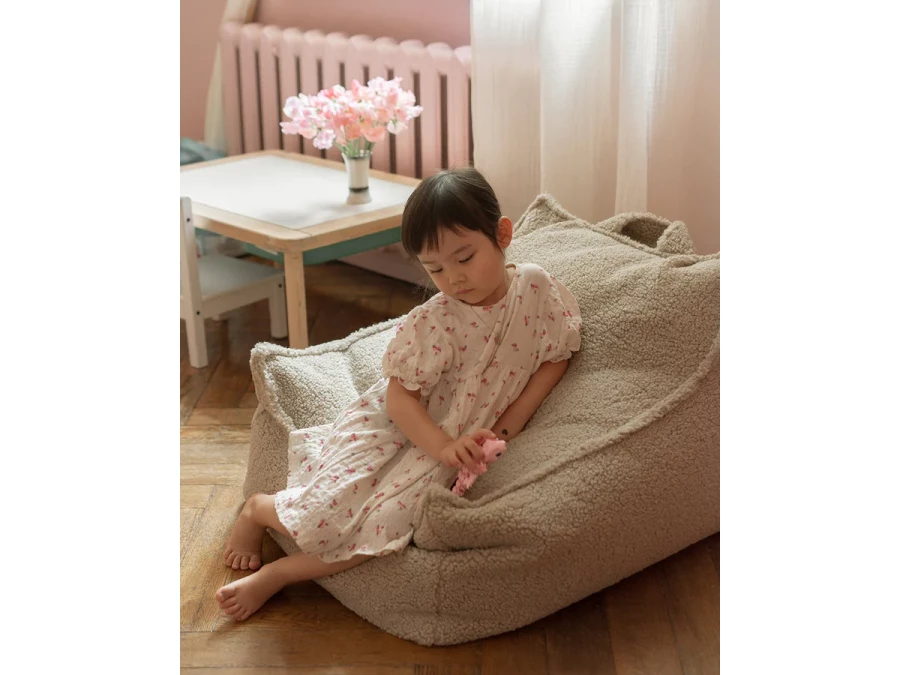 WigiWama beanbag chair - Biscuit - Afbeelding 6