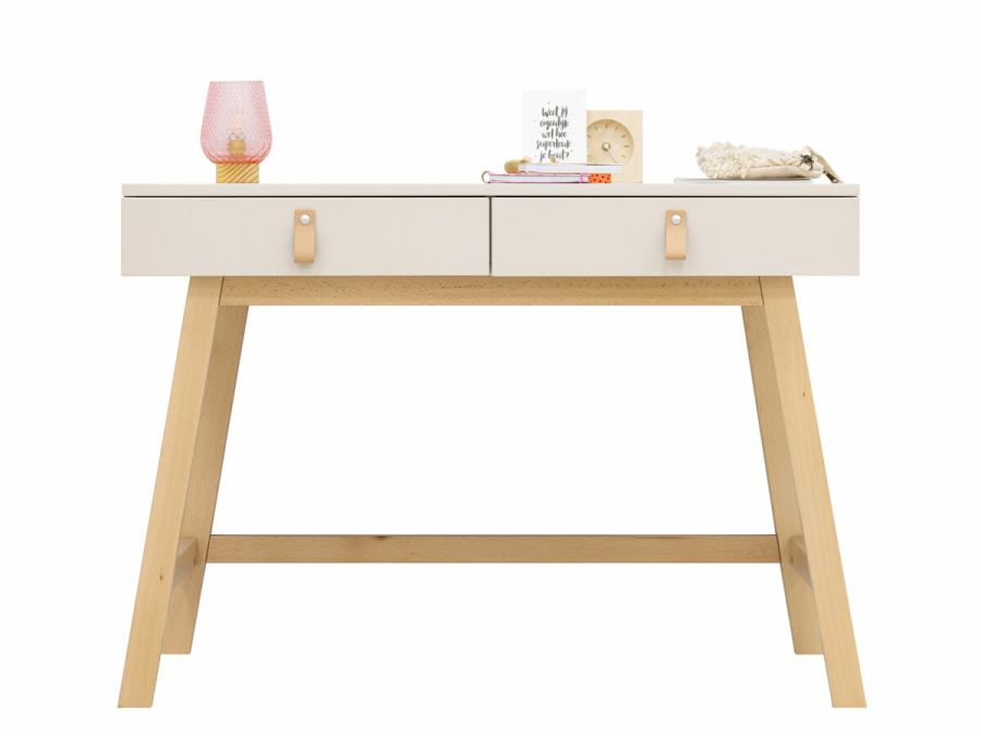 Bopita Lines bureau Dune / Naturel - Afbeelding 5
