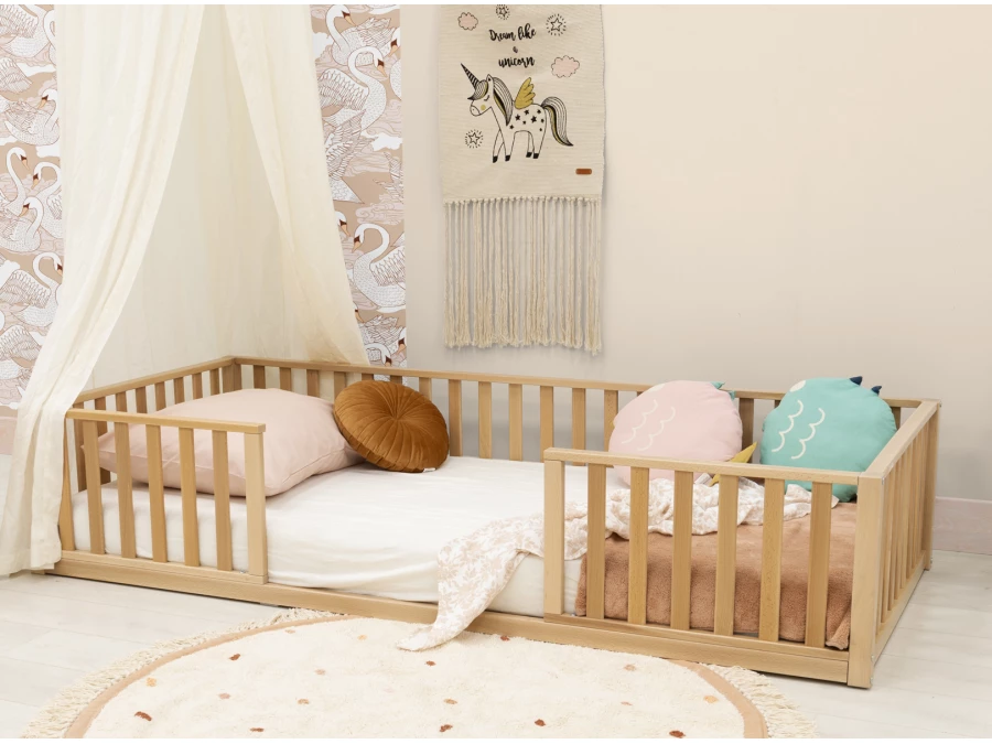 Bopita Jamie montessori bed 90x200 Naturel - Afbeelding 5