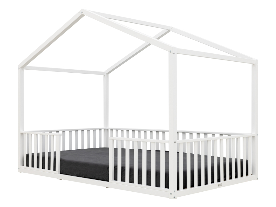 Bopita Robin twijfelaar huisbed 120x200 Wit - Afbeelding 2
