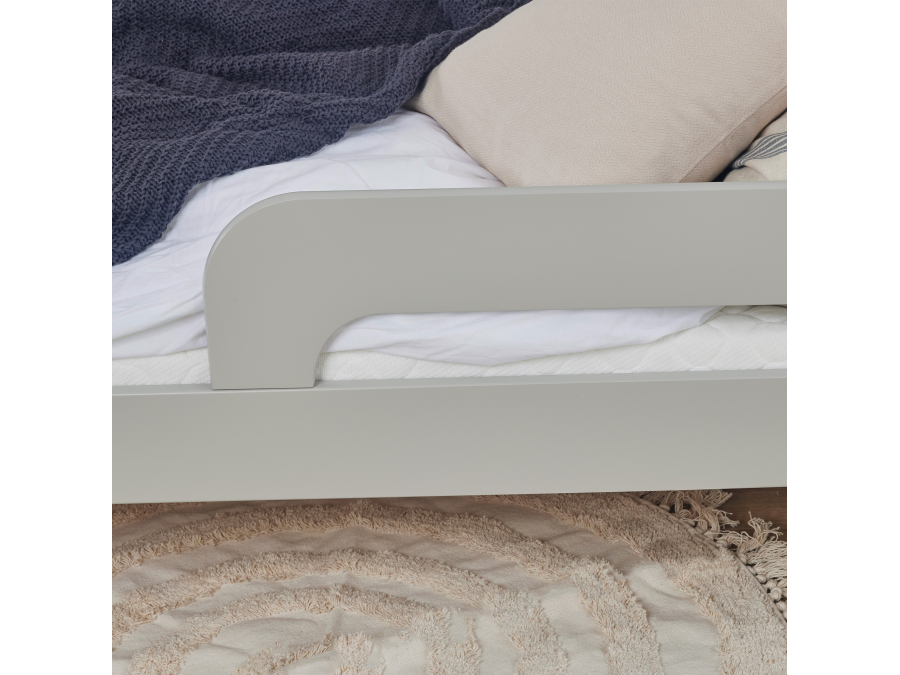 Hoppekids Blend peuterbed met uitvalbeschermers 70x160 - Dove grey - Afbeelding 5