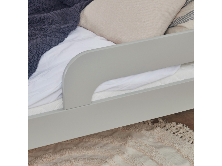 Hoppekids Blend peuterbed met uitvalbeschermers 70x160 - Dove grey - Afbeelding 6
