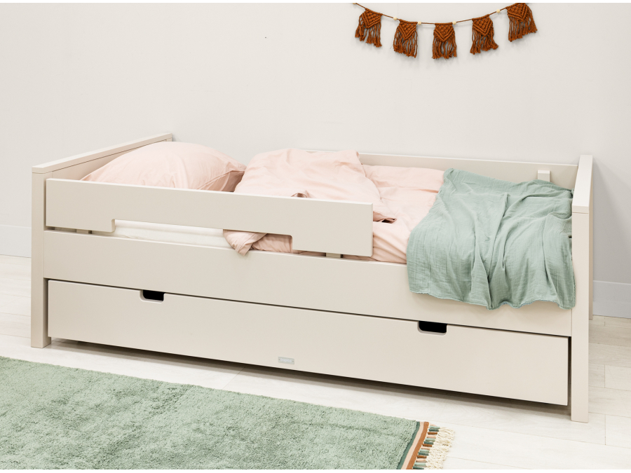 Bopita Jonne bed 90x200 incl. 2 uitvalbeschermers Dune - Afbeelding 11