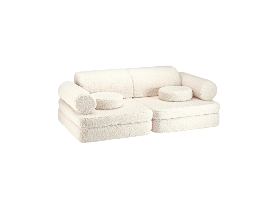 WigiWama Settee - Teddy cream white