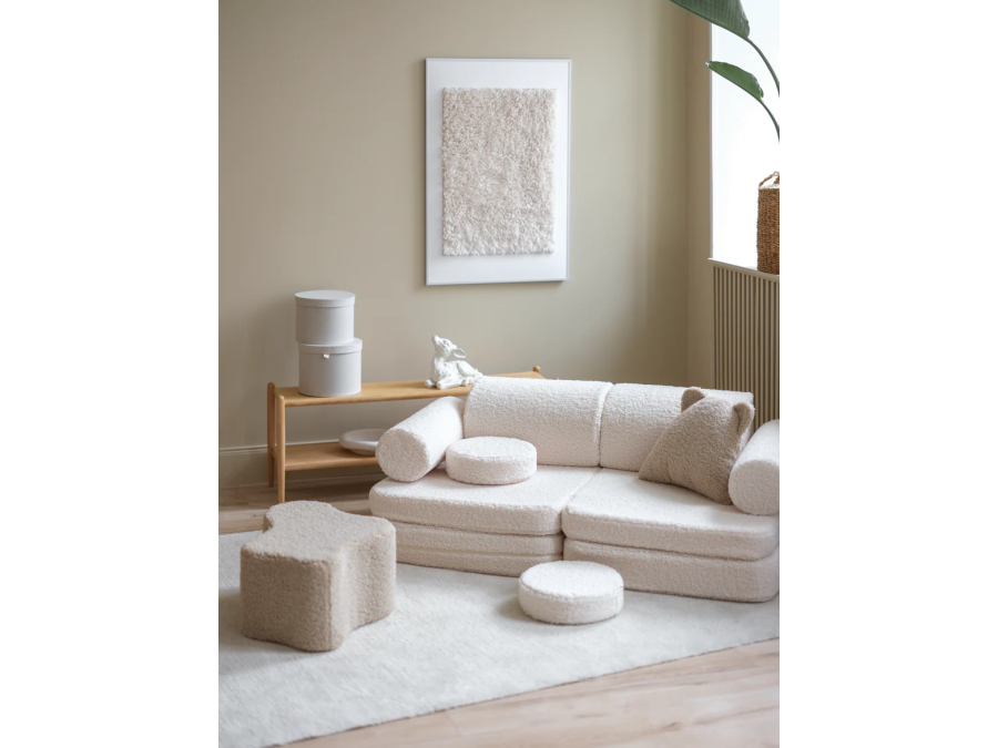 WigiWama Settee - Teddy cream white - Afbeelding 3