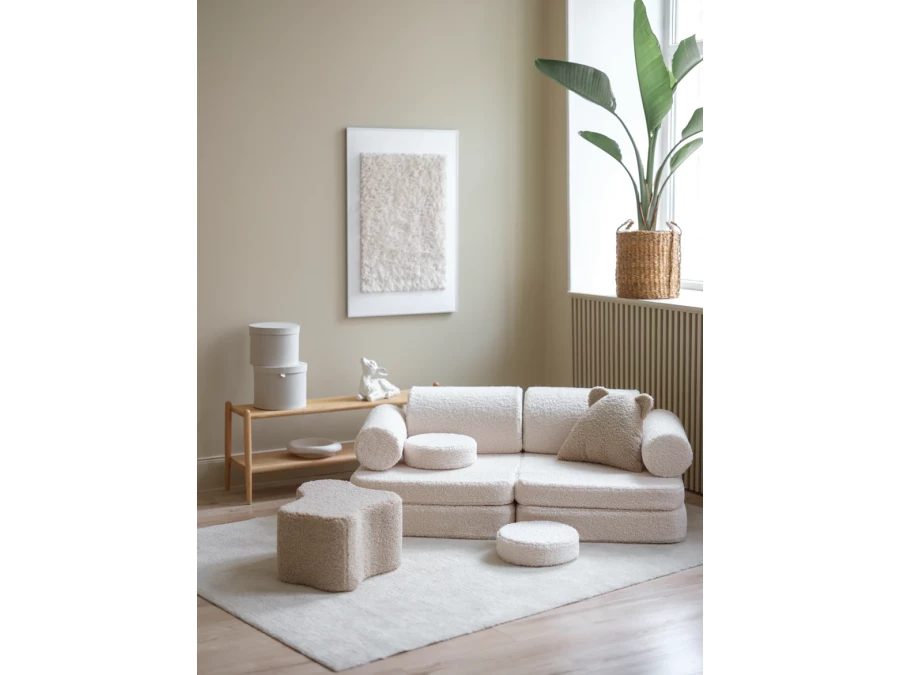 WigiWama Settee - Teddy cream white - Afbeelding 2