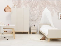 Bopita Saba bed 90x200 Dune / Naturel - Afbeelding 7