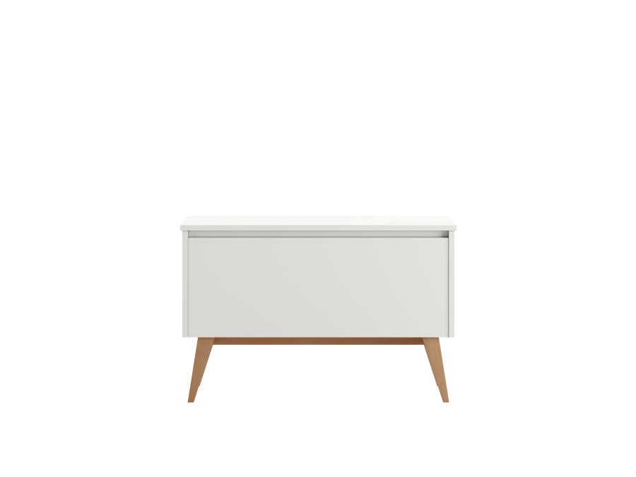 Pinio Swing speelgoedkist - wit - Afbeelding 2