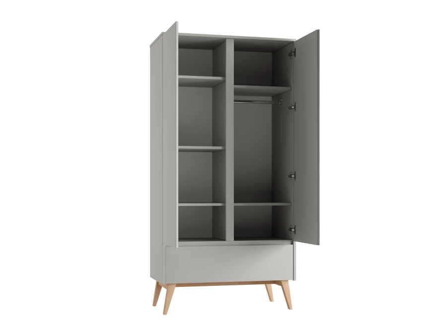 Pinio Swing 3-delige babykamer - grijs - Afbeelding 8