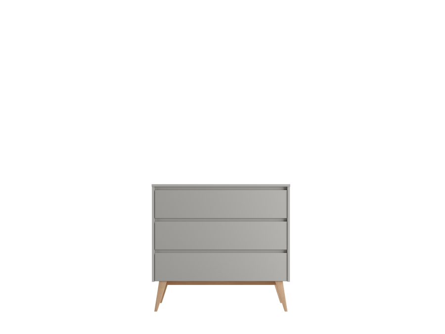 Pinio Swing commode 3 laden - grijs - Afbeelding 2