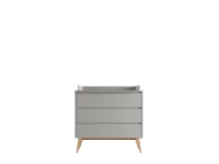Pinio Swing commode 3 laden - grijs - Afbeelding 4