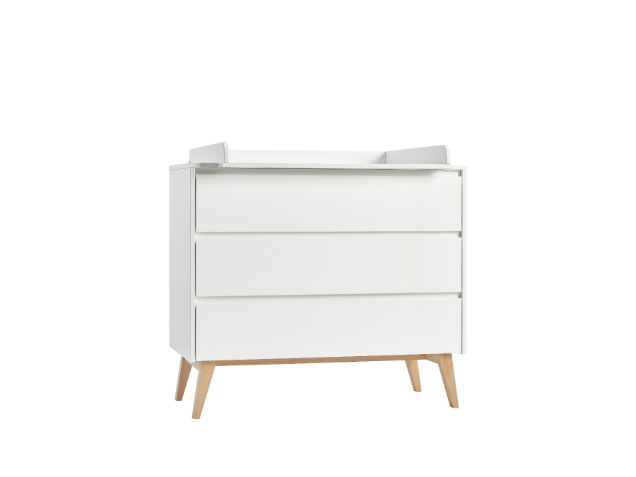 Pinio Swing commode 3 laden - wit - Afbeelding 2