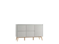 Pinio Swing commode 4 laden + 1 deur - grijs