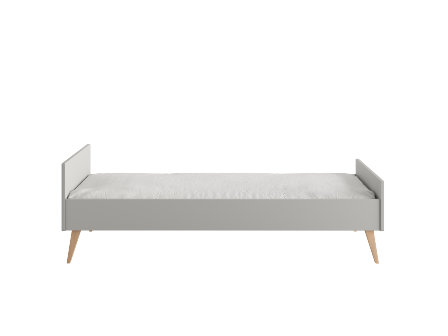 Pinio Swing eenpersoonsbed 90x200 - grijs - Afbeelding 2