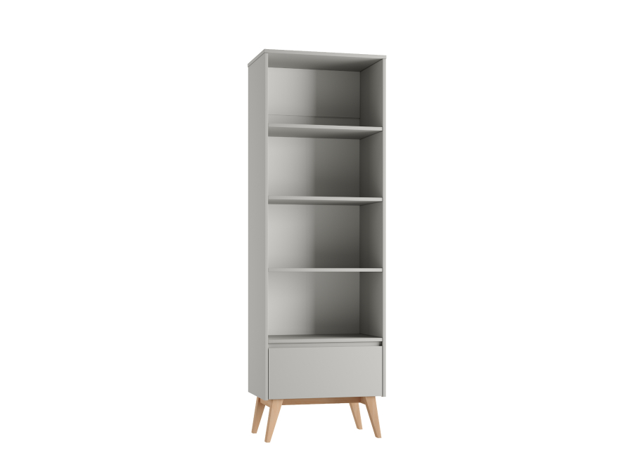 Pinio Swing boekenkast met lade - grijs - Afbeelding 2