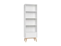 Pinio Swing boekenkast met lade - wit