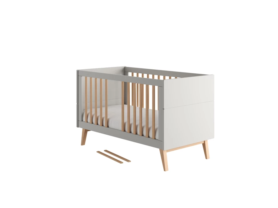 Pinio Swing meegroeibed 70x140 - grijs - Afbeelding 3