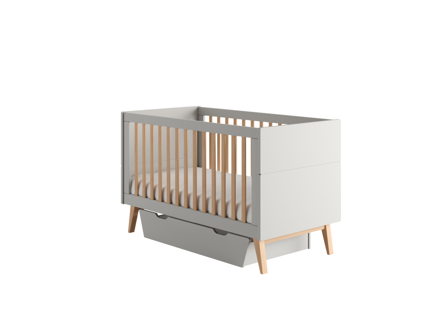 Pinio Swing meegroeibed 70x140 - grijs - Afbeelding 5
