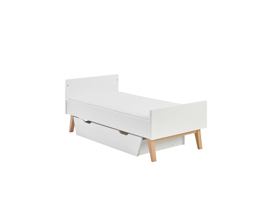 Pinio Swing meegroeibed 70x140 - wit - Afbeelding 6