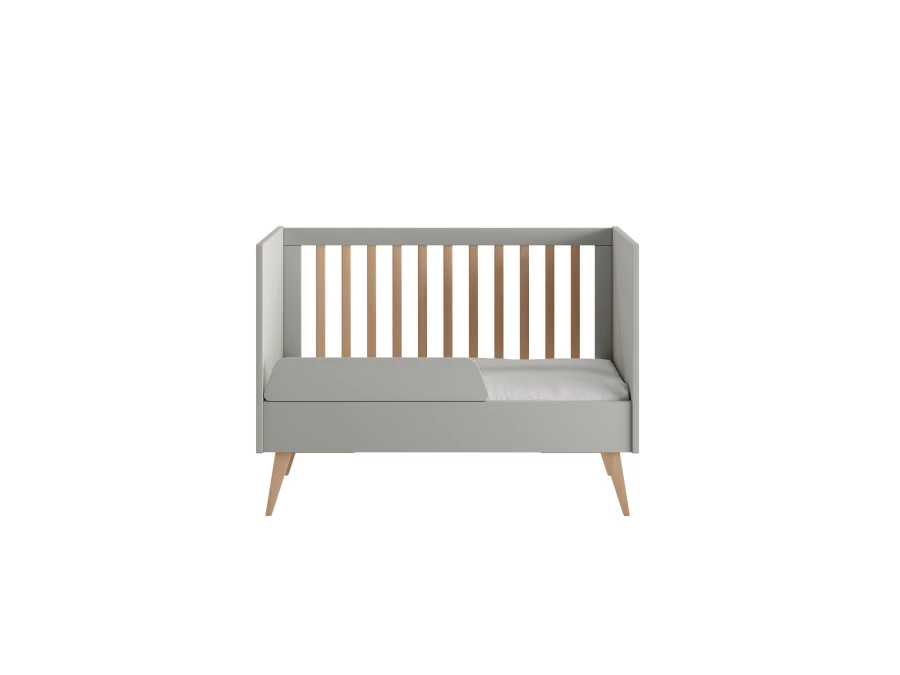 Pinio Swing ombouwbaar ledikant 60x120 - grijs - Afbeelding 5