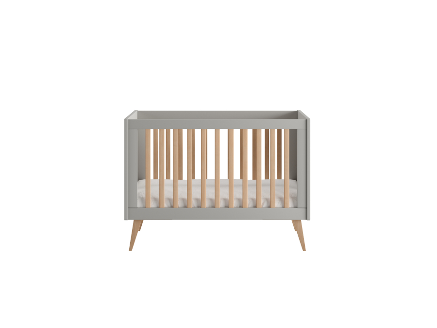 Pinio Swing ombouwbaar ledikant 60x120 - grijs - Afbeelding 6