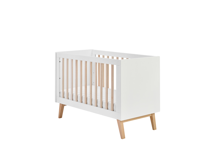 Pinio Swing ombouwbaar ledikant 60x120 - wit - Afbeelding 2