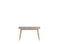 Pinio Swing hoog bureau met 2 laden - grijs - Afbeelding 2