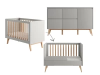 Pinio Swing 2-delige babykamer large - grijs