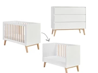Pinio Swing 2-delige babykamer - wit
