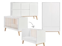 Pinio Swing 3-delige babykamer large - wit