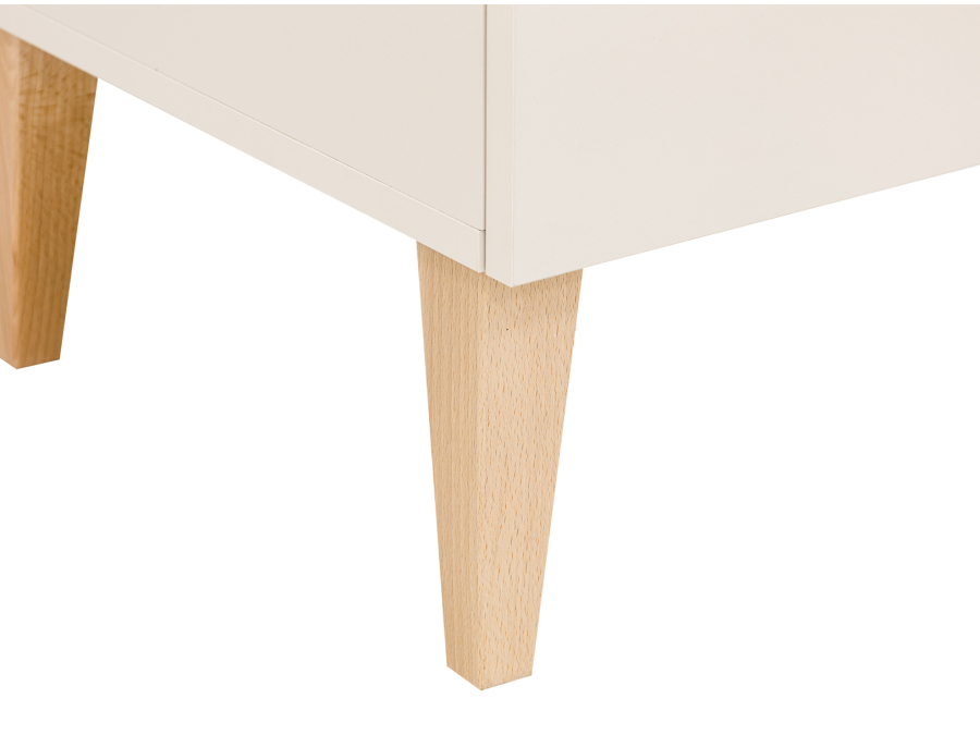 Bopita Amira 3-deurs kledingkast Dune / Naturel - Afbeelding 4