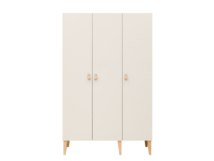 Bopita Amira 3-deurs kledingkast Dune / Naturel - Afbeelding 2