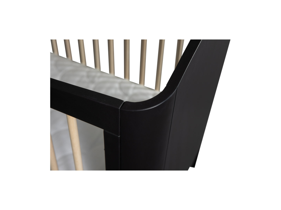 Troll Nursery ledikant 60x120 Wave - Black - Afbeelding 3