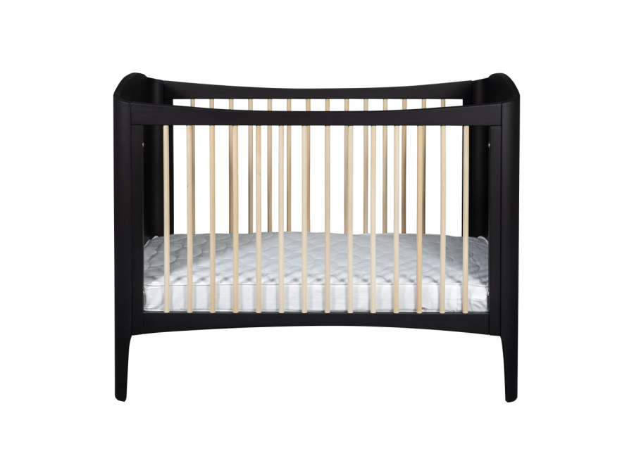 Troll Nursery ledikant 60x120 Wave - Black