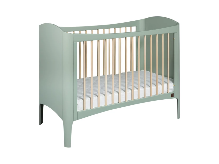 Troll Nursery ledikant 60x120 Wave - Light Green - Afbeelding 2