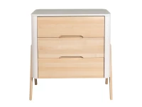 Troll Nursery commode Torsten - wit / naturel