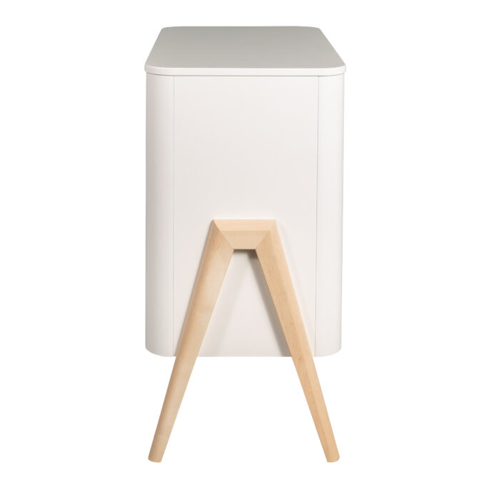 Troll Nursery commode Torsten - wit / naturel - Afbeelding 3