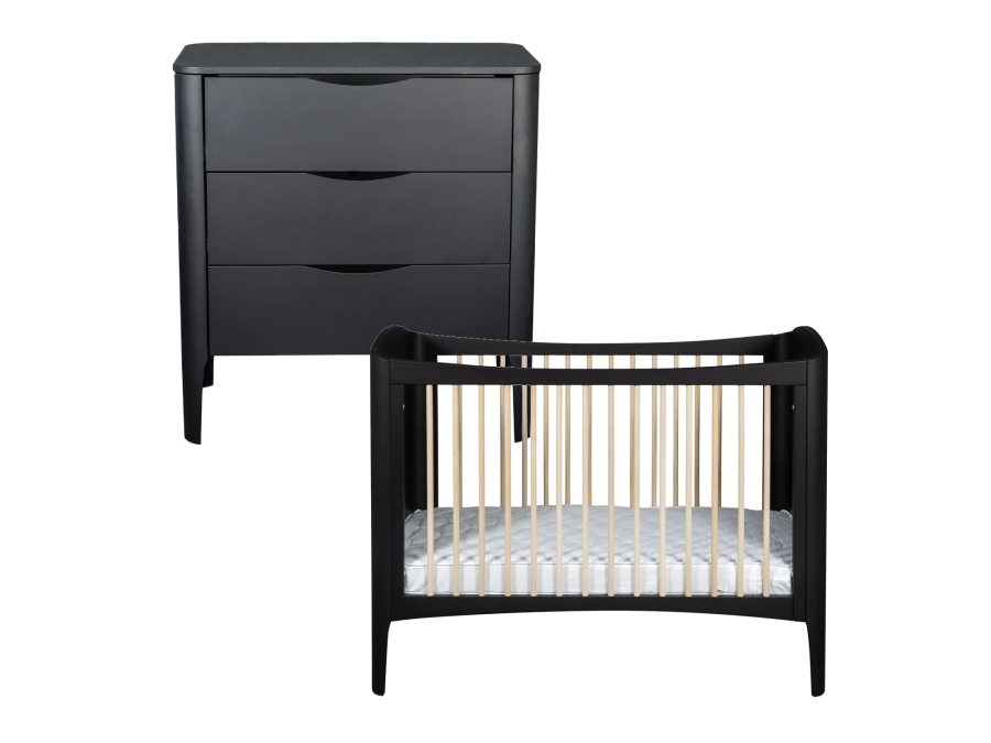 Troll Nursery 2-delige babykamer Wave - Black