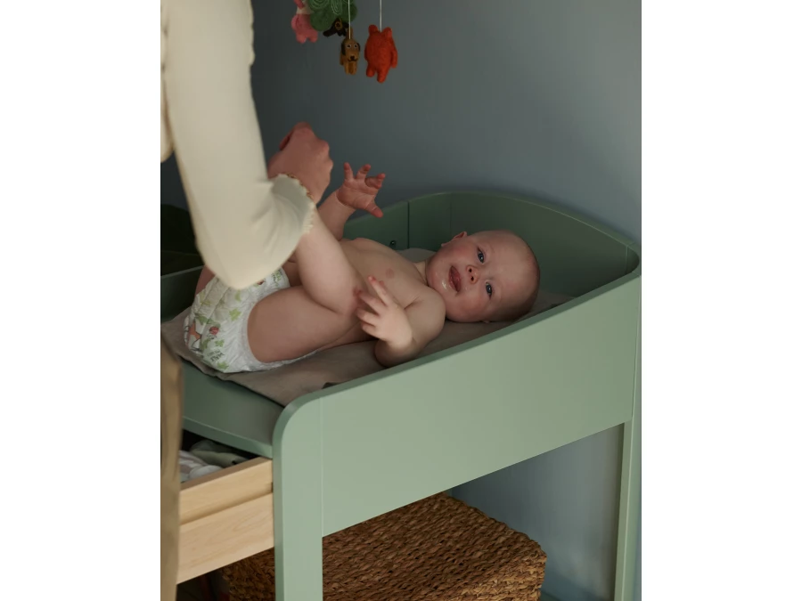Troll Nursery verzorgingstafel Wave - Black - Afbeelding 4