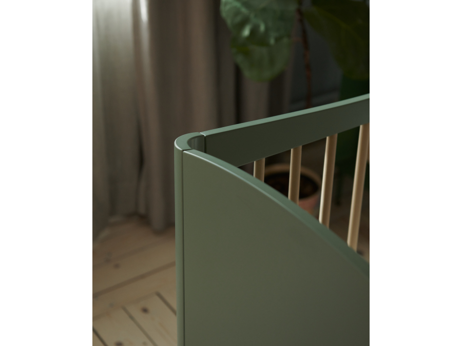 Troll Nursery ledikant 60x120 Wave - Black - Afbeelding 10