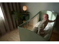 Troll Nursery ledikant 60x120 Wave - Light Green - Afbeelding 8
