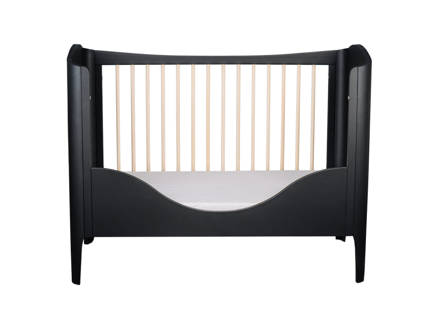 Troll Nursery ledikant 60x120 Wave - Black - Afbeelding 6